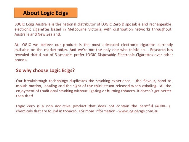 Logic Premium Electronic Cigarettes