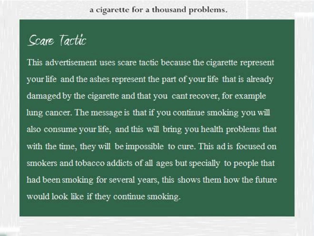 Logical fallacies in Advertisement