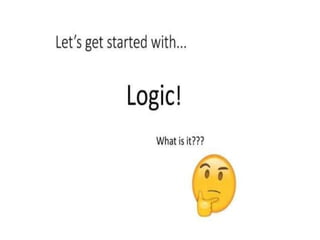 LOGIC FIRST FEW LESSONS. (GEN MATH )pptx | PPT