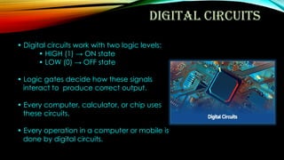 Comprehensive Overview of Logic Gates in Digital Circuits and Their ...