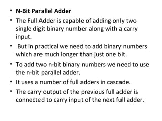 COMPUTER ORGANIZATION - Logic gates, Boolean Algebra, Combinational ...