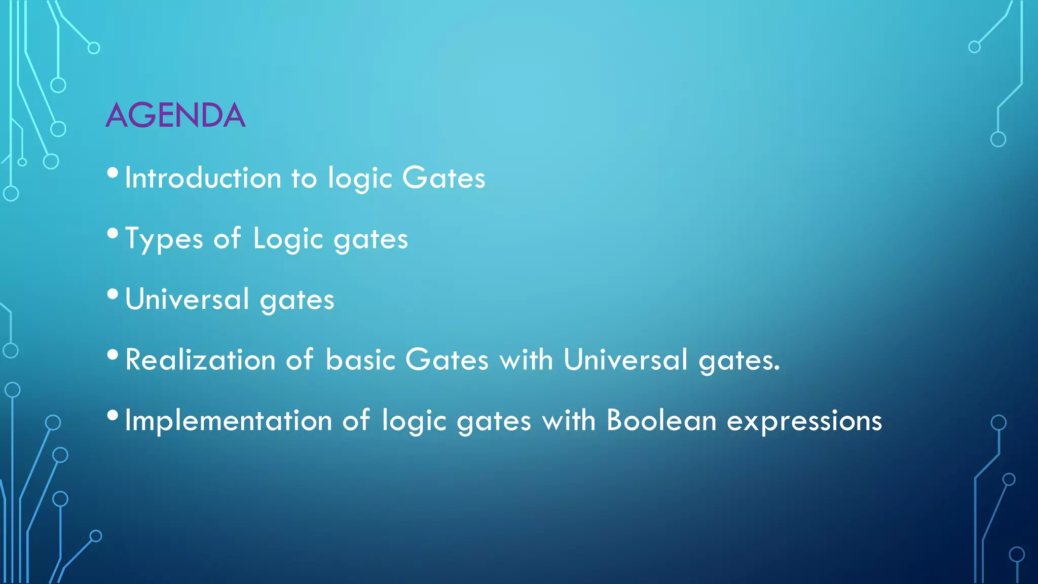 Logic gates | PPT