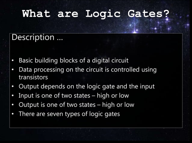 Logic gates | PPT