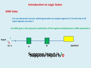 Logic gates and logic circuits | PPT