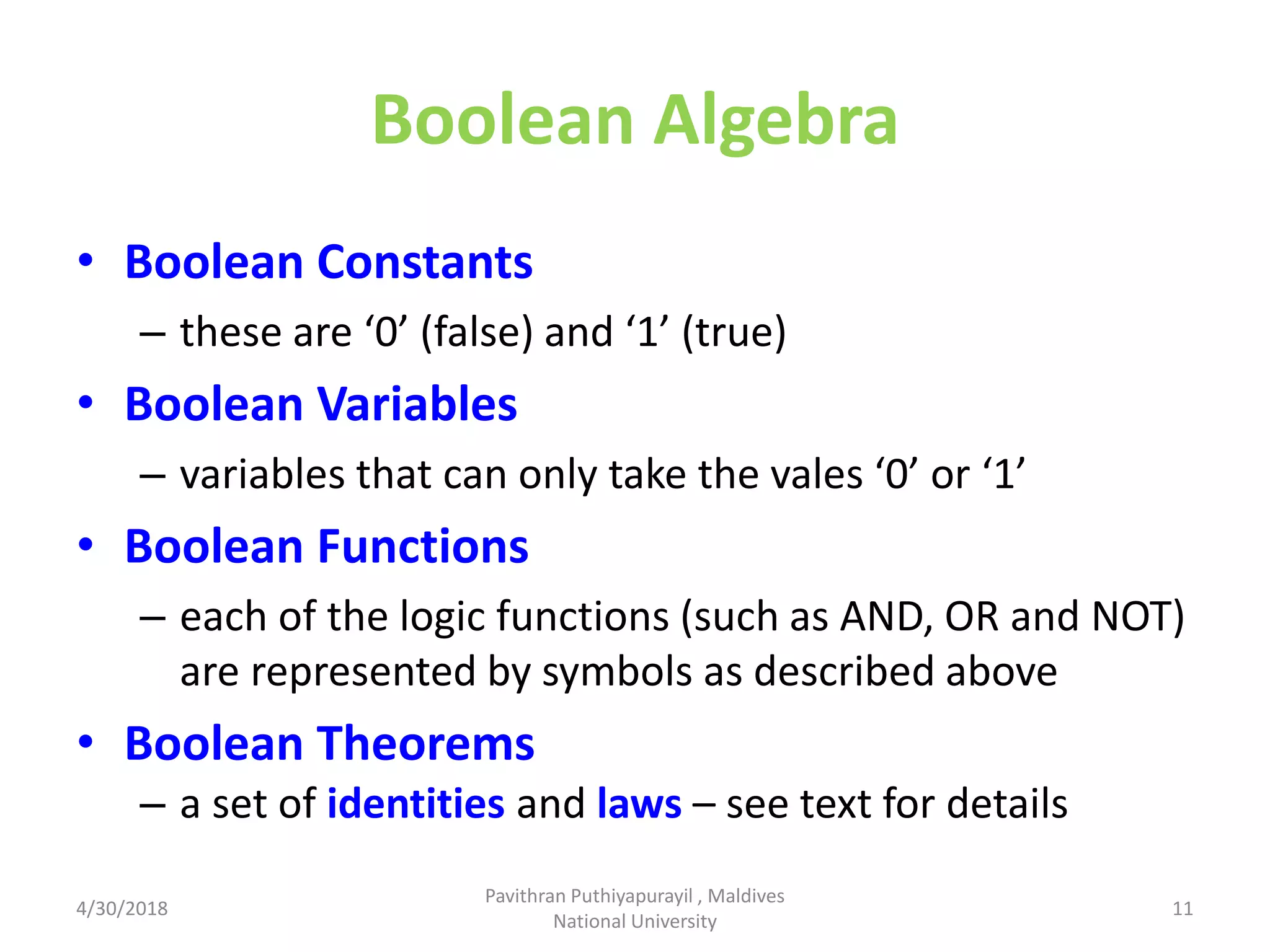 Logic gates ppt | PPTX