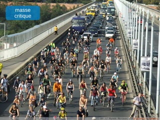 masse
critique




           CC-BY // Hynek Moravec // Wikimedia Commons
 