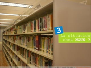 3La       situation
          chez NOUS ?




CC-BY // Hynek Moravec // Wikimedia Commons
 