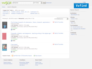 Vufind
 