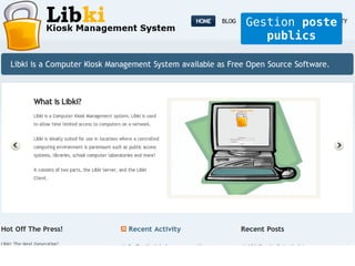 Gestion poste
   publics
 