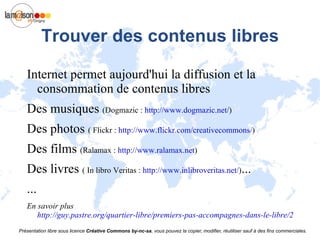 Libre ou propriétaire: Synthèse Logiciel libre Vous êtes propriétaire de la copie du logiciel 