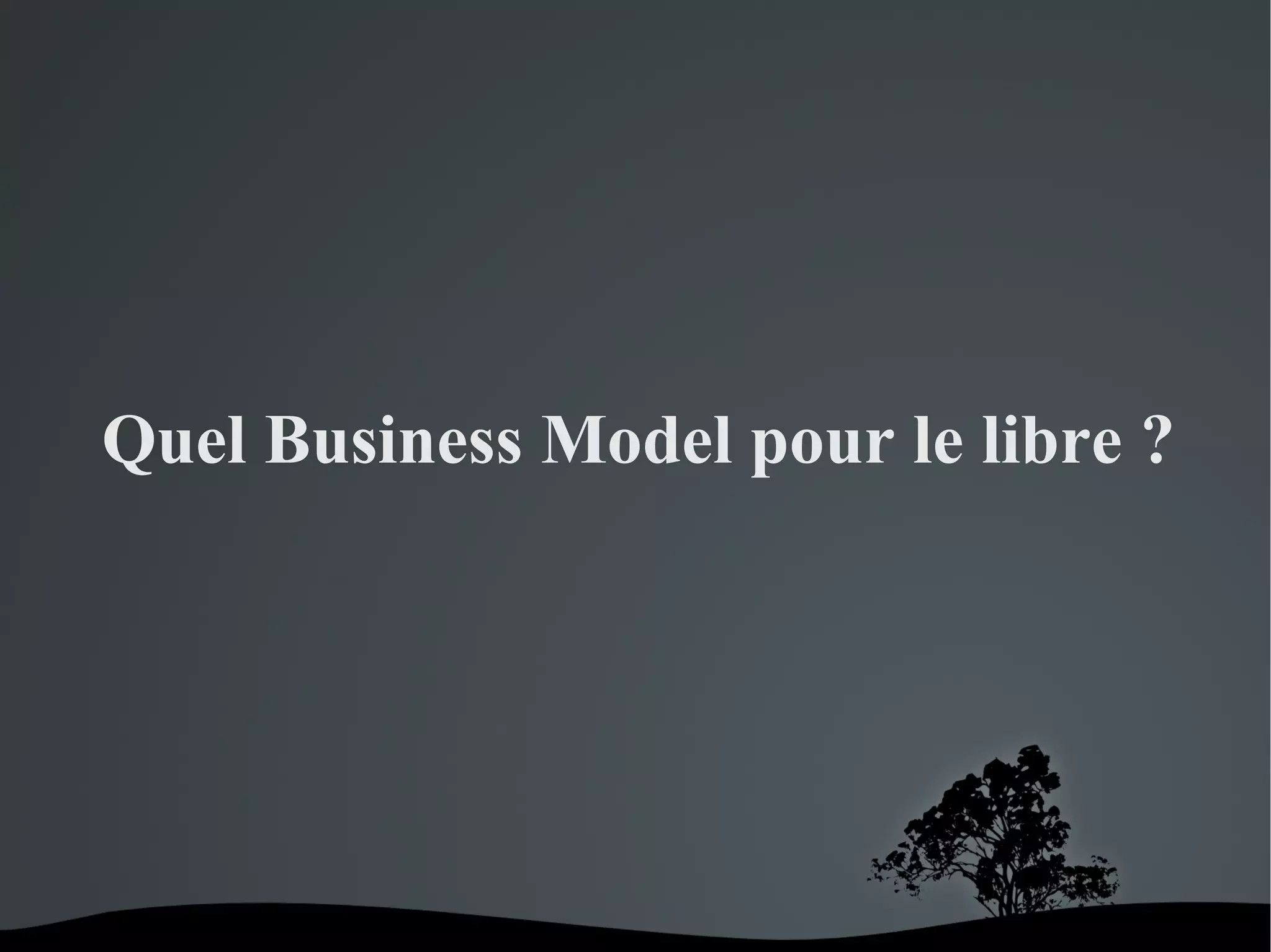 Logiciels Libres, quelles opportunités pour nos entreprises?