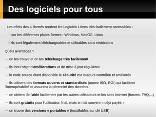 Logiciels libres 2014