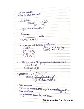 Generated by CamScanner
 