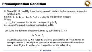 Precompute Logic Level Techniques for Power Reduction | PDF