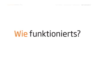 LogiCode meets You.   Das Problem   Die Innovation   Smartphones?   Wie funktionierts?




        Wie funktionierts?
 