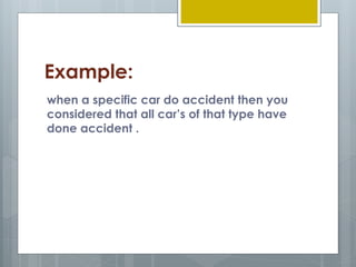Logic presentation(Informal Fallacies) | PPTX