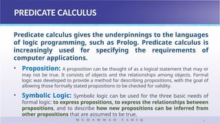 Comprehensive Introduction to Logic Programming and Prolog Language | PPTX