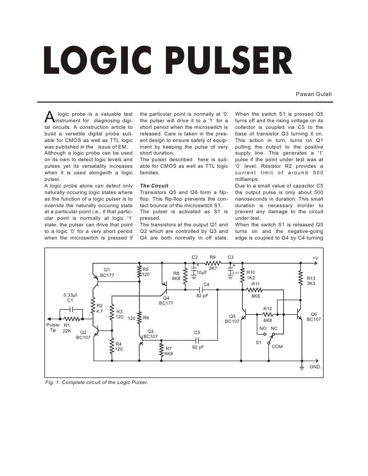 Logic pulser