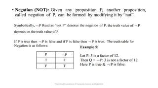 Logic_Set_theory_discrete_mathematics_ppt | PDF
