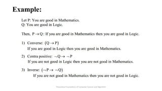 Logic_Set_theory logic set theory intro and rules | PPTX