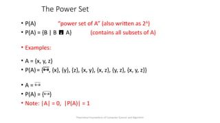 Logic_Set_theory logic set theory intro and rules | PPTX