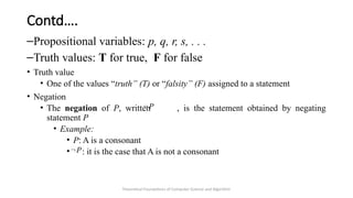 Logic_Set_theory logic set theory intro and rules | PPTX