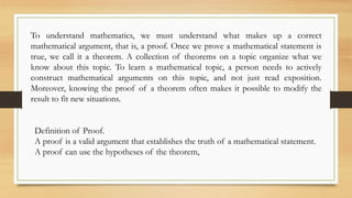 Comprehensive Introduction to Logic and Mathematical Proofs in Computer ...