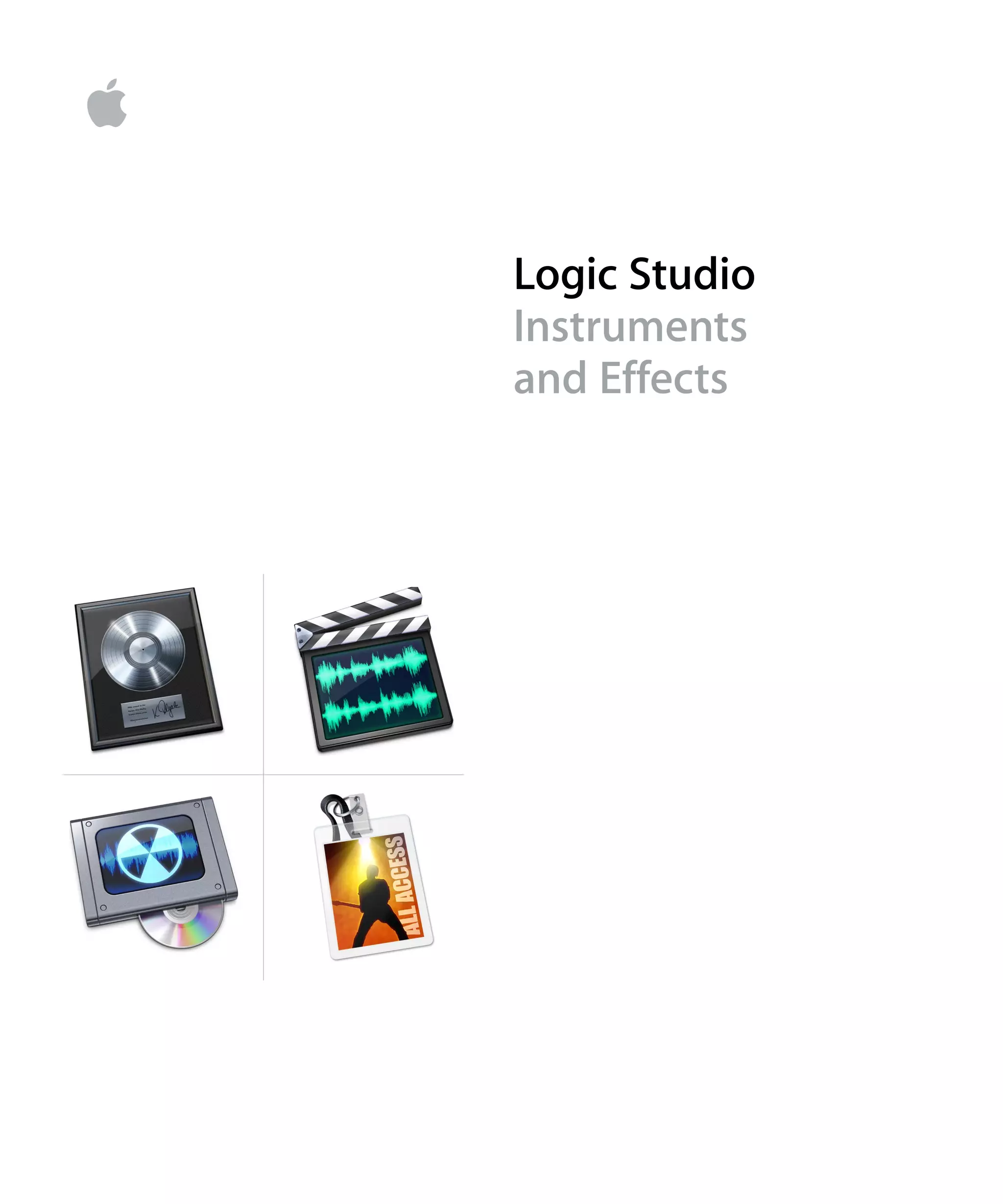 Logic Studio Instruments And Effects