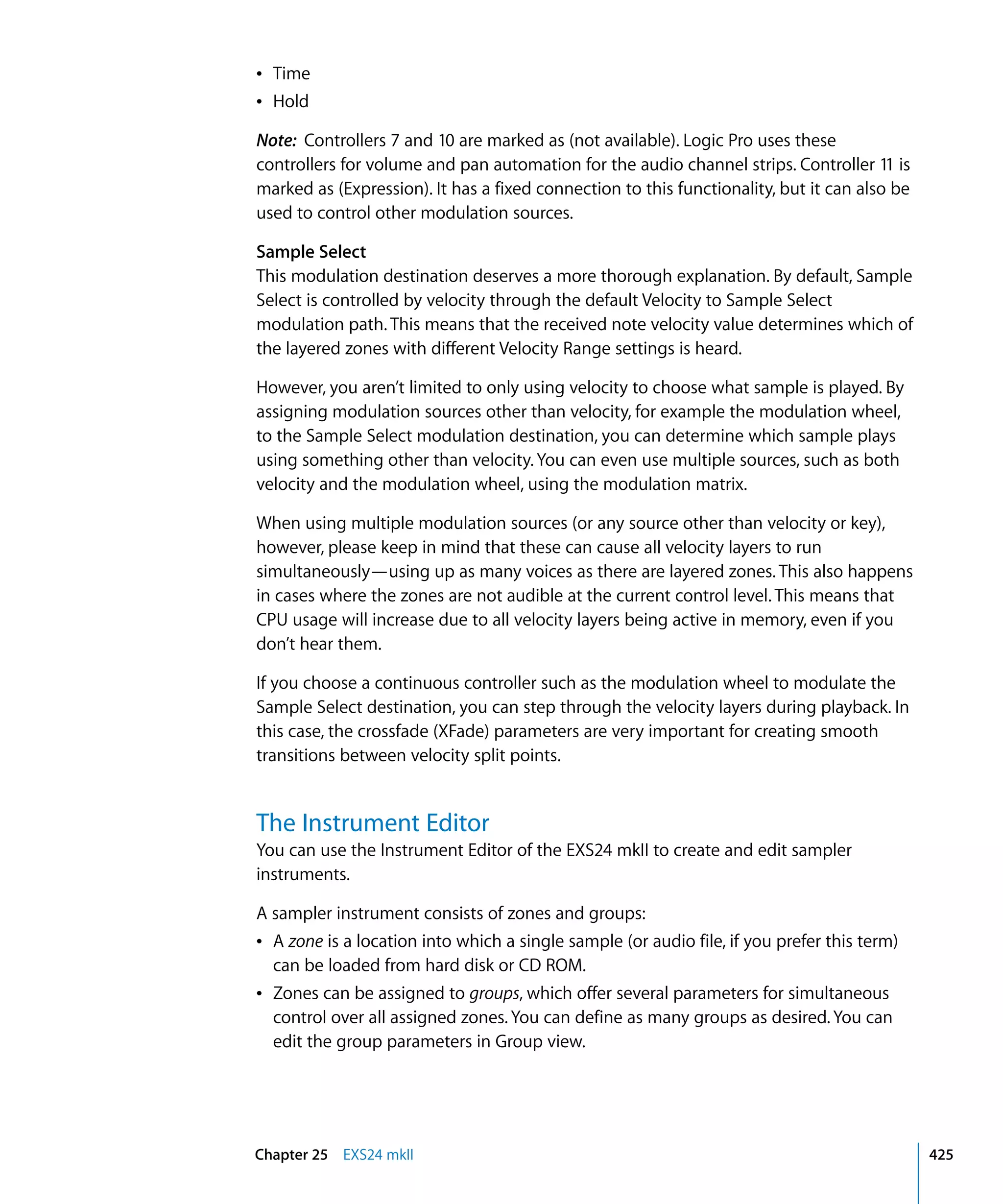 Logic Studio Instruments And Effects