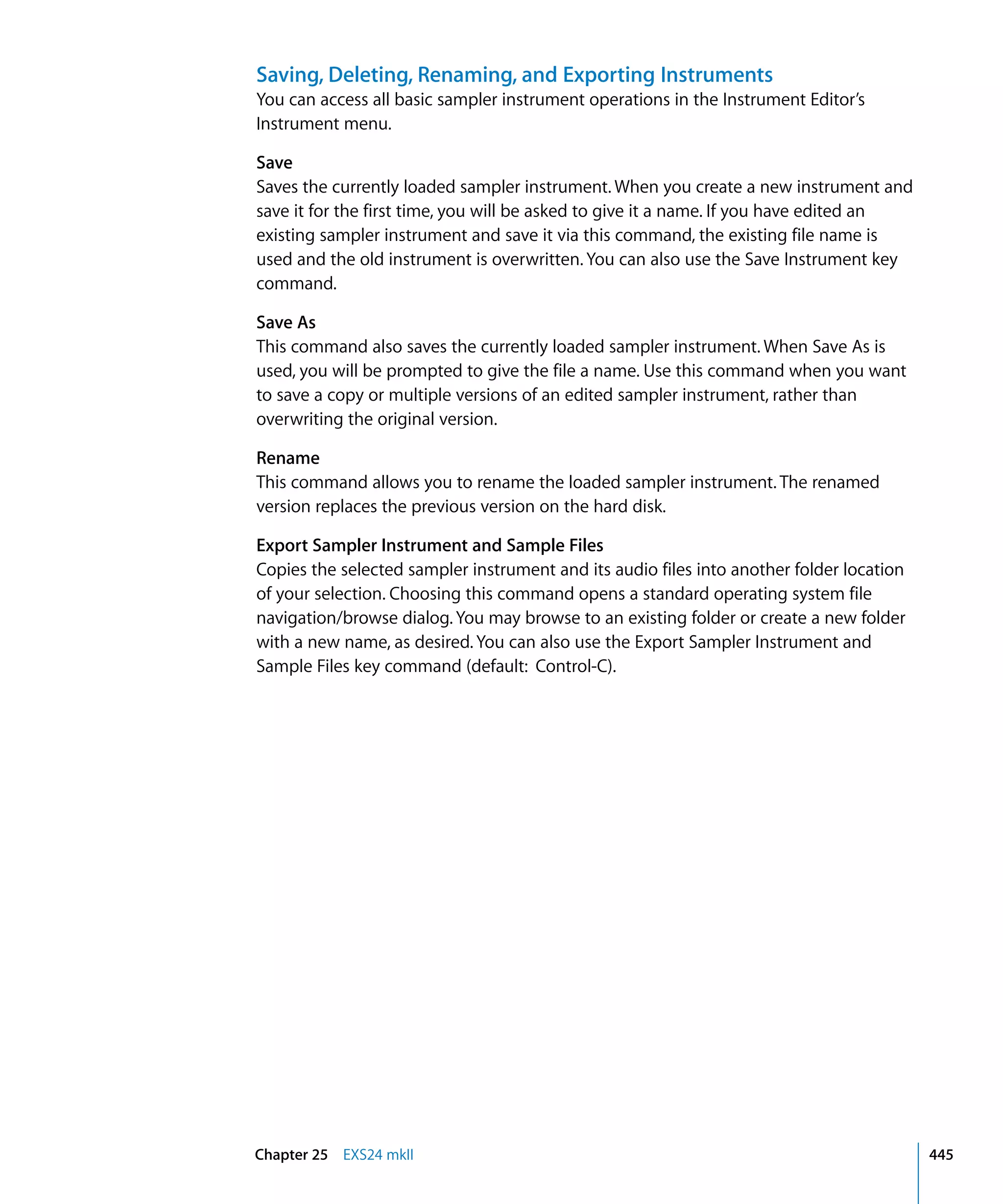 Logic Studio Instruments And Effects