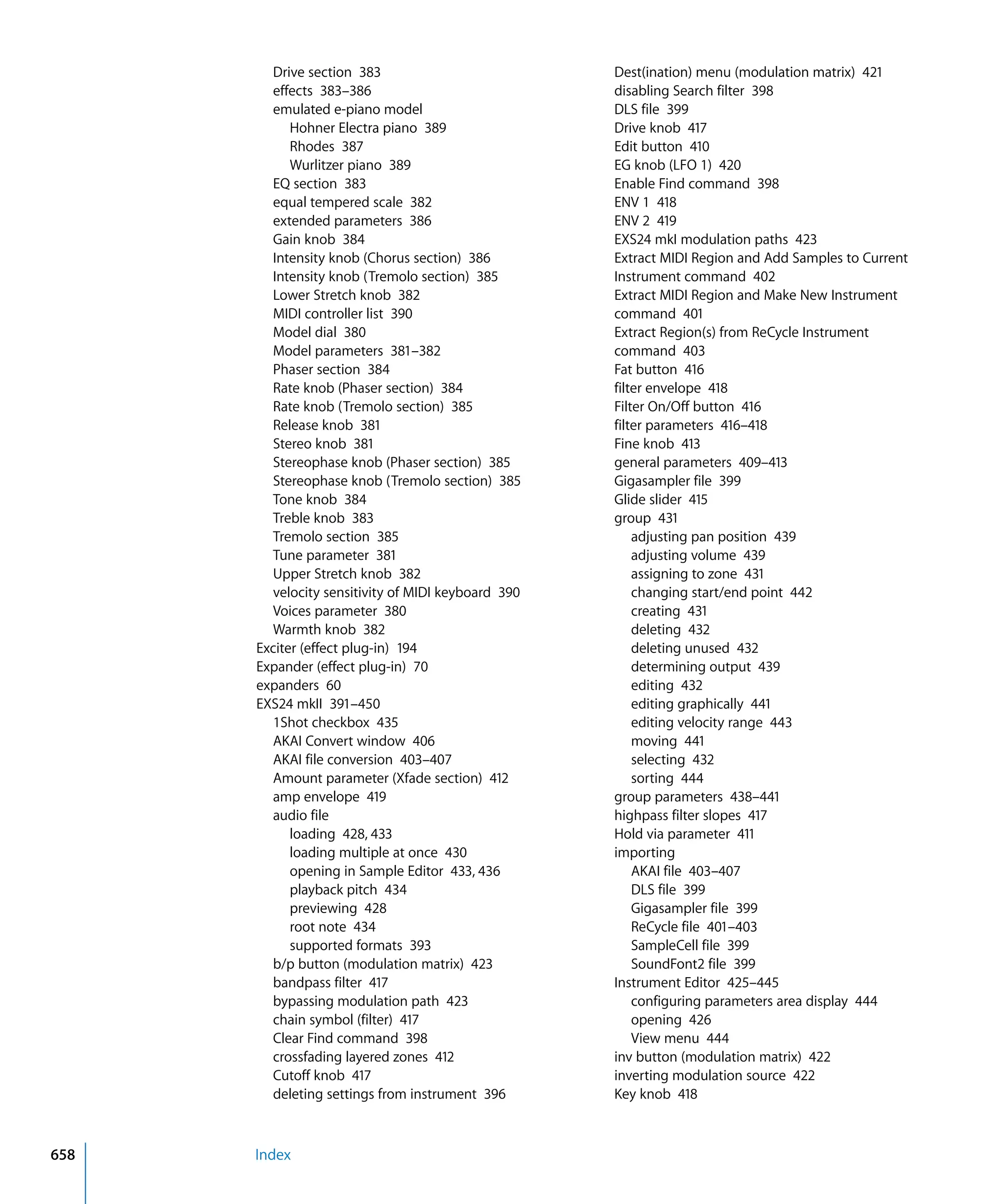 Logic Studio Instruments And Effects