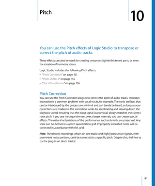 Logic Studio Instruments And Effects