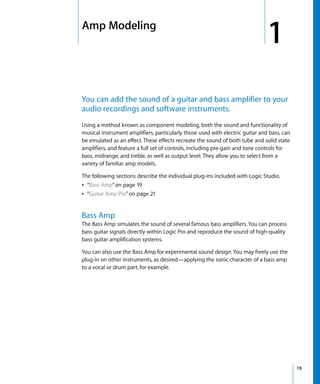 Logic Studio Instruments And Effects