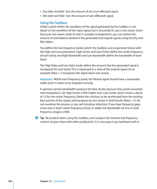 Logic Studio Instruments And Effects