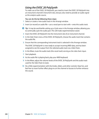 Logic Studio Instruments And Effects