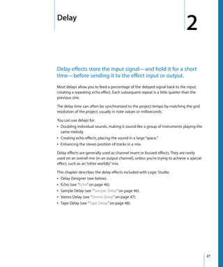 Logic Studio Instruments And Effects