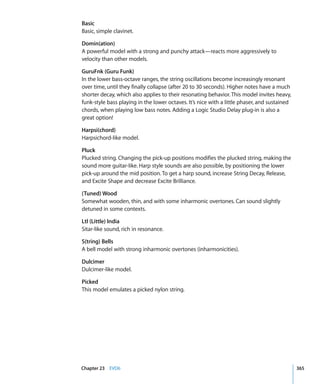 Logic Studio Instruments And Effects