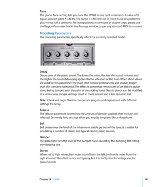 Logic Studio Instruments And Effects