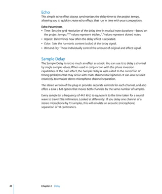 Logic Studio Instruments And Effects