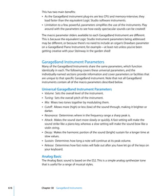 Logic Studio Instruments And Effects