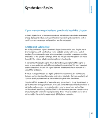 Logic Studio Instruments And Effects