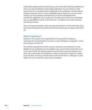 Logic Studio Instruments And Effects