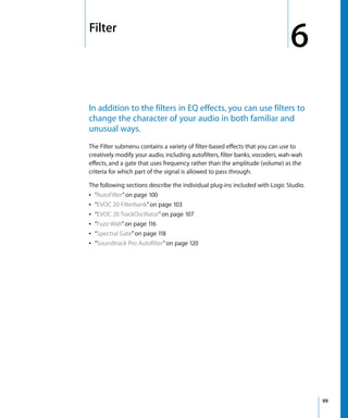 Logic Studio Instruments And Effects