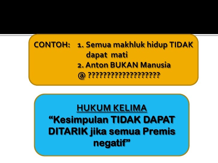 Bahasa, Silogisme dan Sesat Pikir