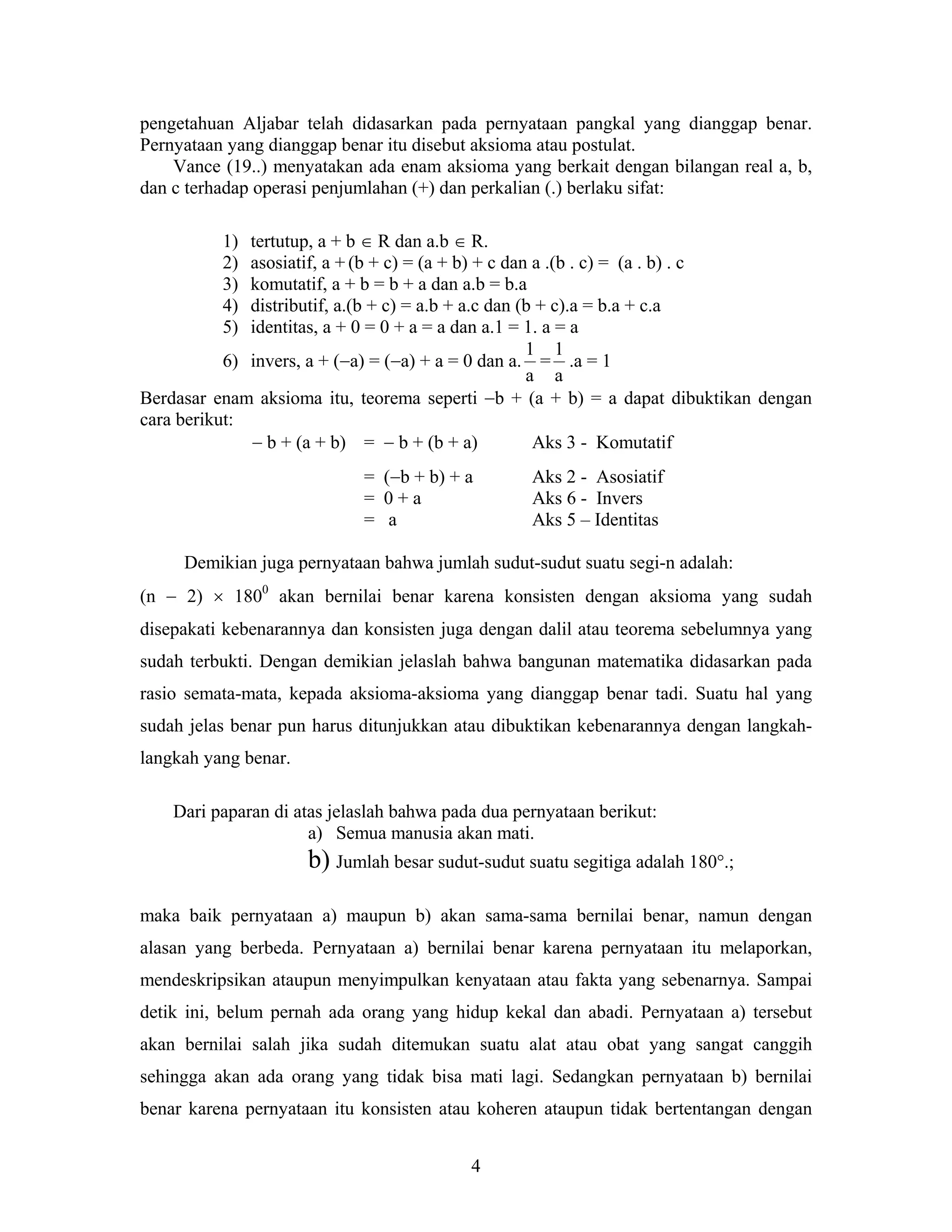 Materi Logika matematika kelas 10 | PDF