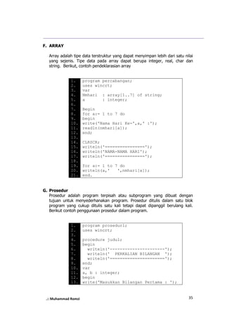 Modul Logika dan algoritma | PDF