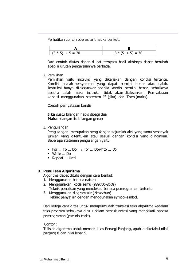 26+ Contoh Soal Logika Algoritma Bsi - Kumpulan Contoh Soal