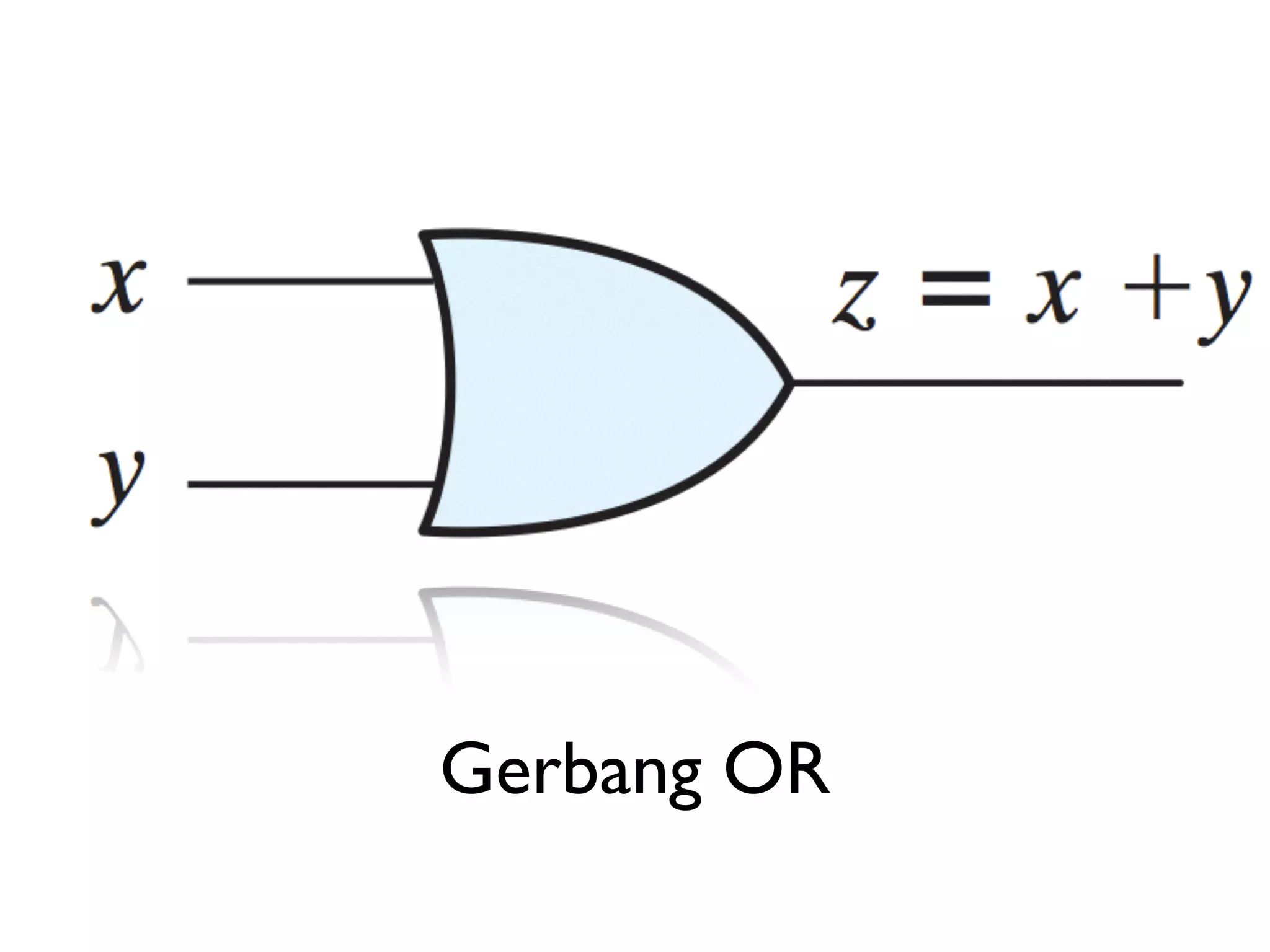 Gerbang OR 
 