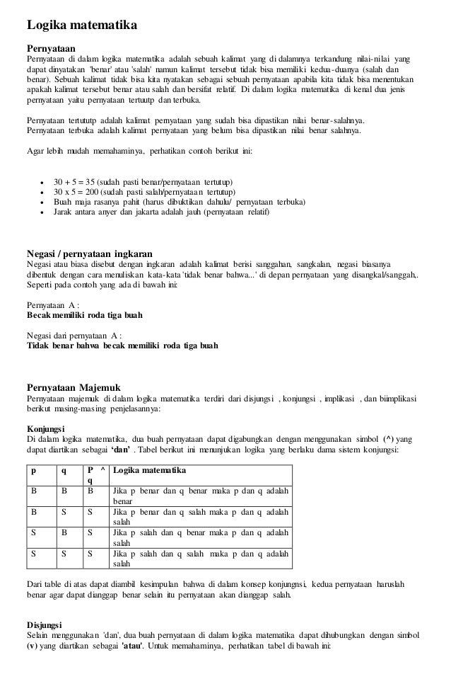 Logika Matematika