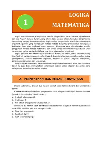 Logika matematika | DOCX